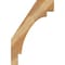 Ekena Millwork 4"W x 16"D x 24"H Merced Rough Sawn Knee Brace, Western Red Cedar BRC04X16X24MRC00RWR - alternate 4